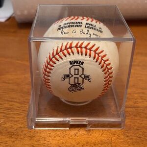 Cal Ripken Jr Iron Man Games Played American League Baseball